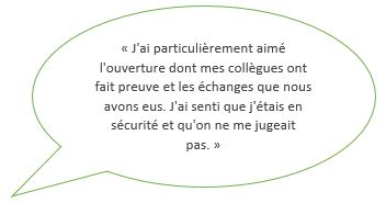 r&eacute;troaction de participantE